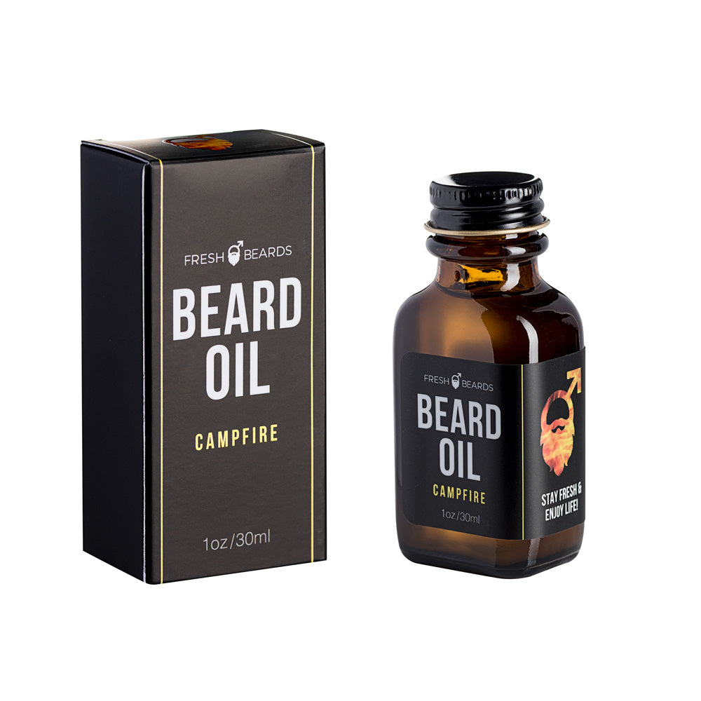 "Campfire" Sweet Smoky Wood Beard Oil